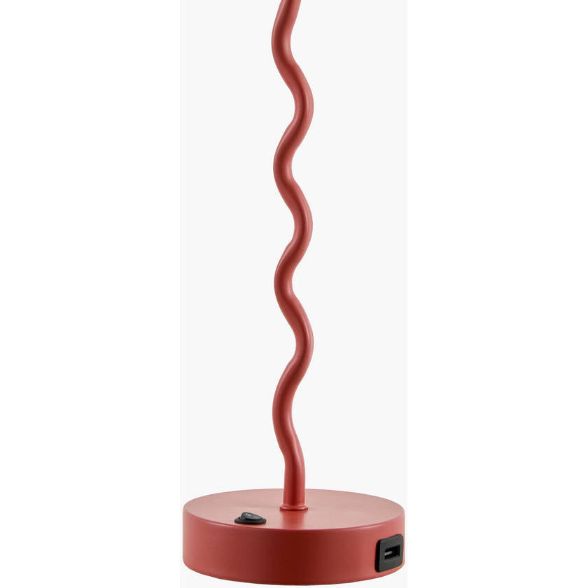 Katoya Cottage Red Table Lamp