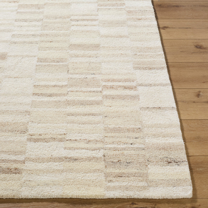 Max Modern Beige Area Rug - Becki Owen x Livabliss