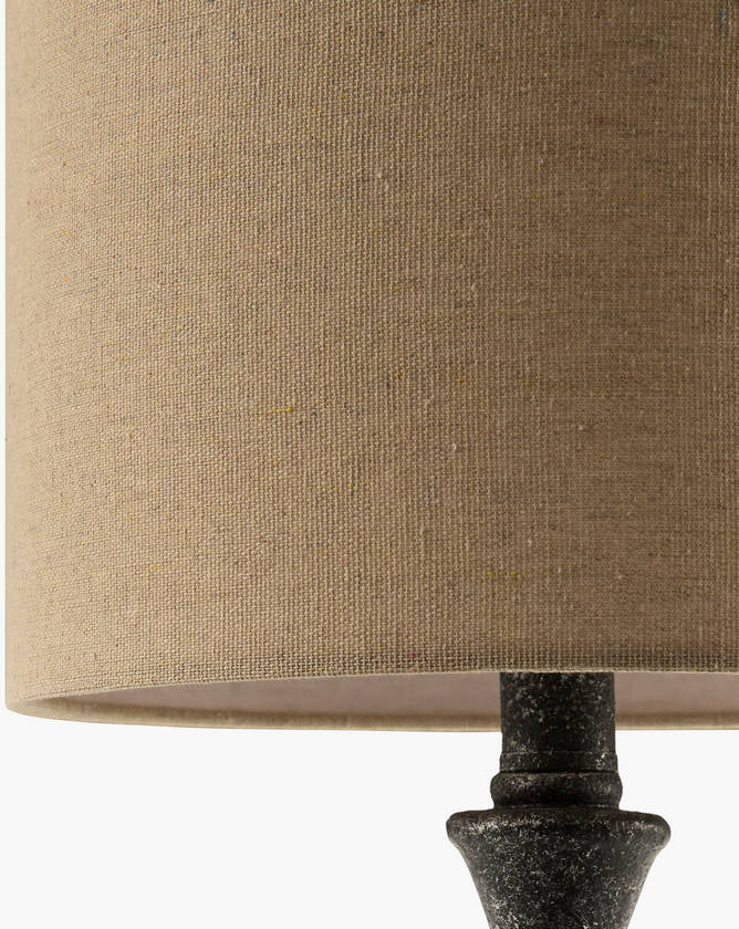 Sintia Rustic Beige/Black Table Lamp