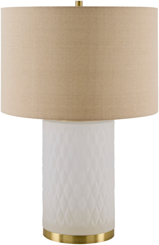 Ned Traditional Beige Table Lamp