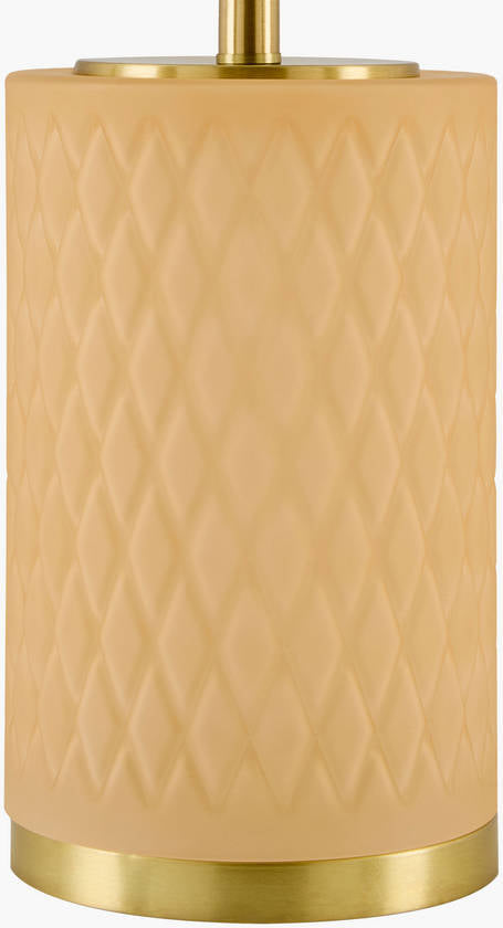 Ned Traditional Orange Table Lamp