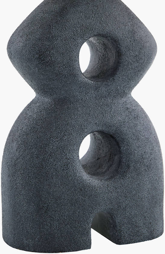 Tyffani Rustic Black Table Lamp