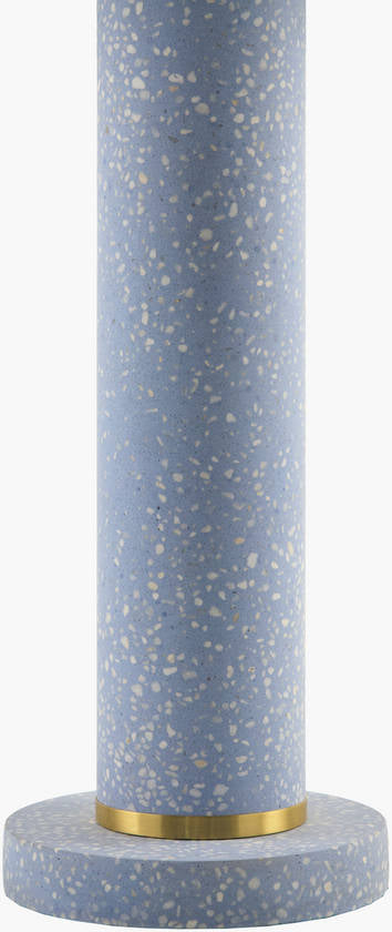 Kamila Traditional Sky Blue Table Lamp