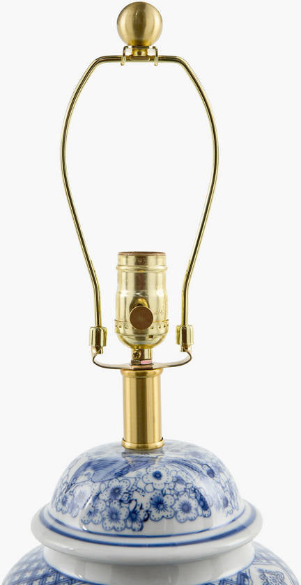 Malori Traditional Blue Table Lamp