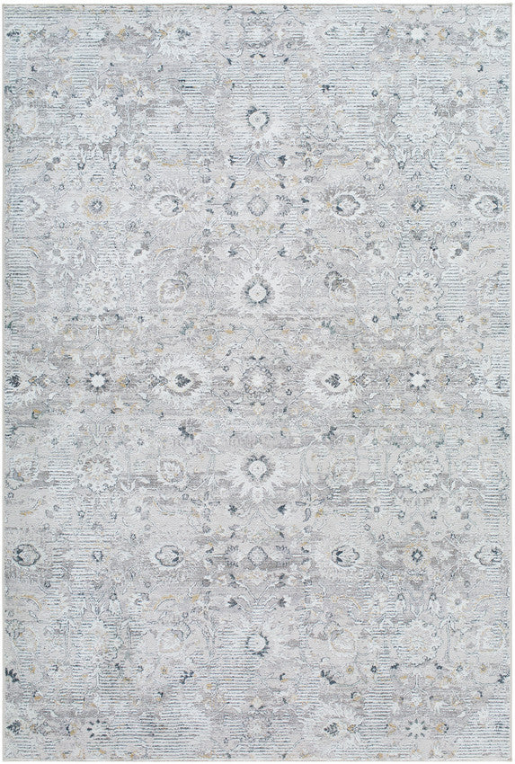 Analissa Traditional Light Gray Area Rug