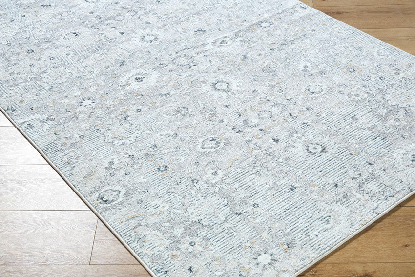 Analissa Traditional Light Gray Area Rug