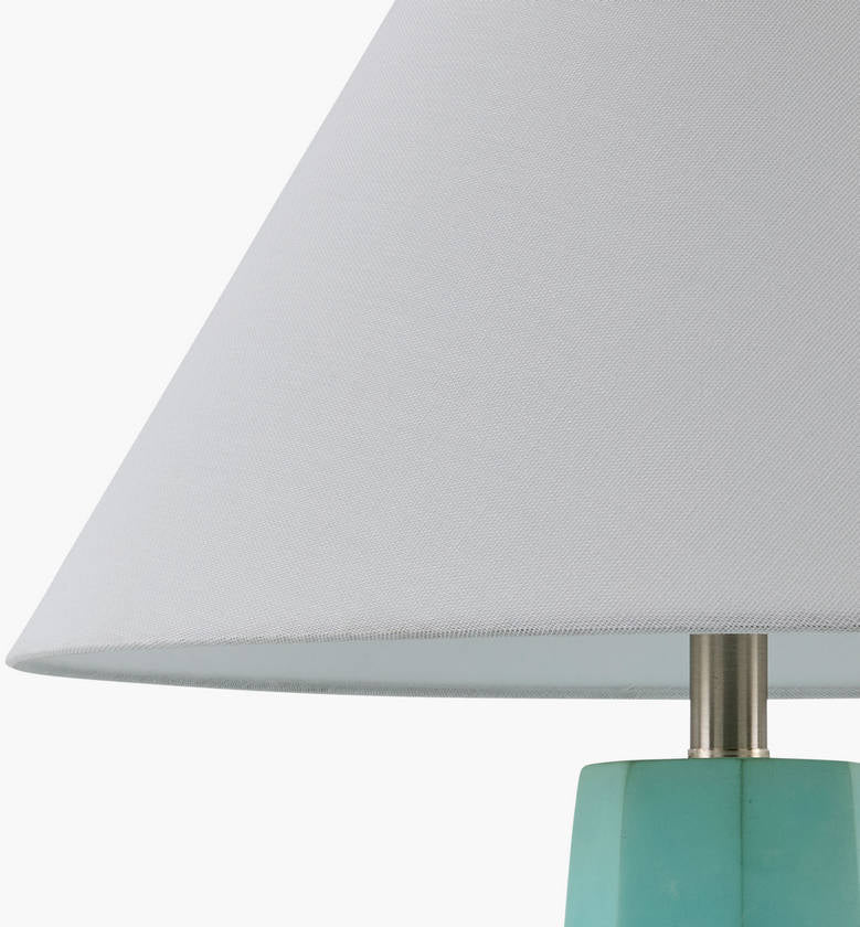 Angellica Rustic Green Table Lamp