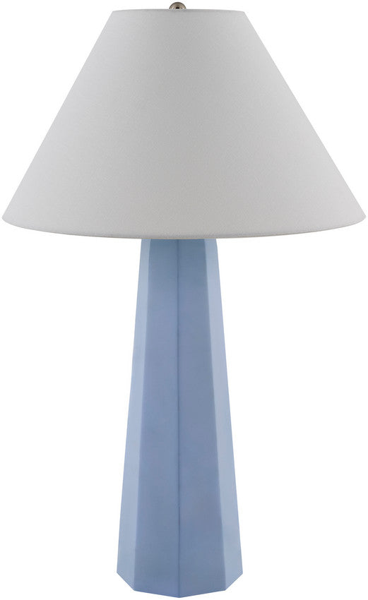 Angellica Rustic Blue Table Lamp