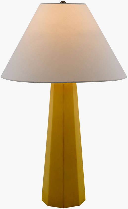 Angellica Rustic Yellow Table Lamp