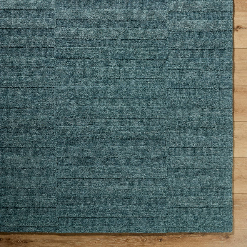 Idaho Modern Slate Blue Area Rug - Our PNW Home x Livabliss
