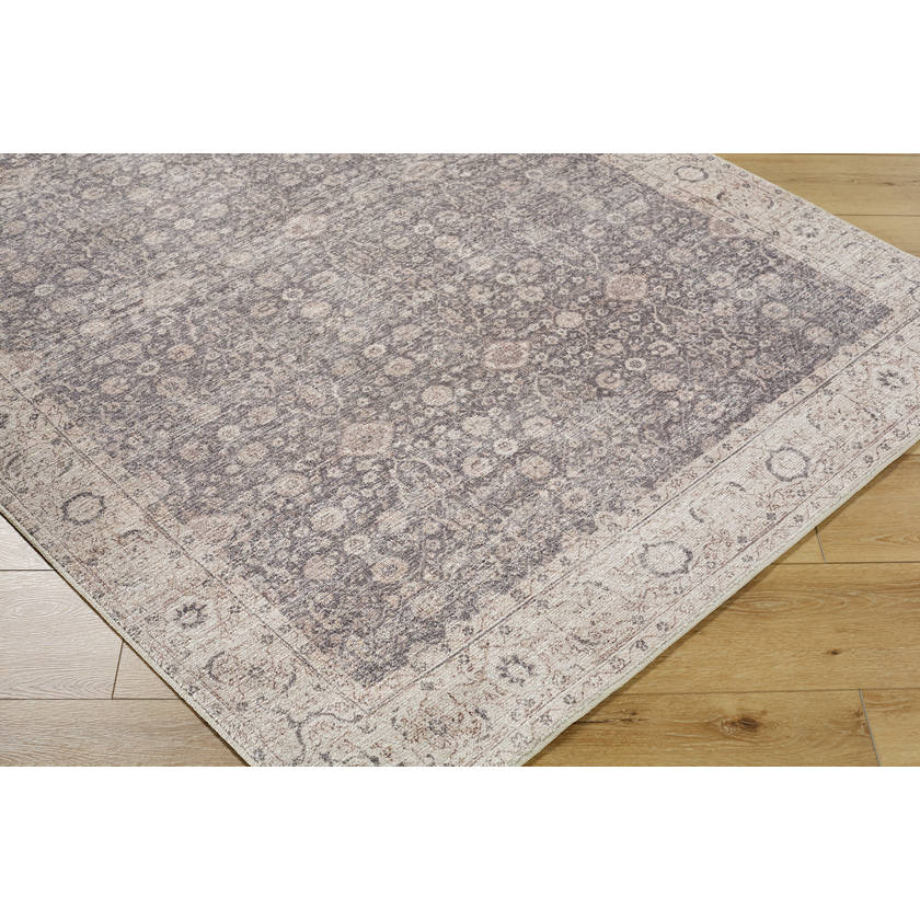 Spokane Traditional Charcoal/Tan Area Rug - Our PNW Home x Livabliss
