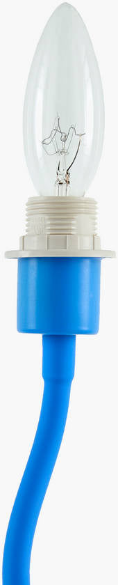 Shaquela Modern Blue Table Lamp