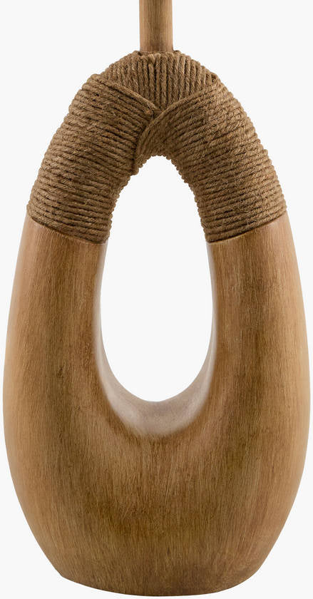 Nyle Traditional Brown Table Lamp