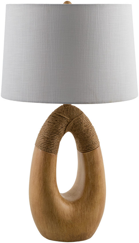 Nyle Traditional Brown Table Lamp
