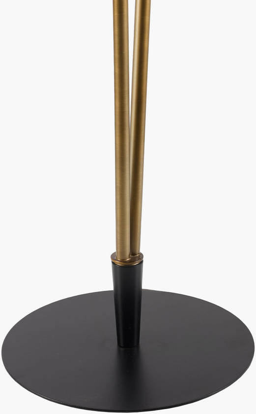 Kayliegh Modern Gold/Black Floor Lamp