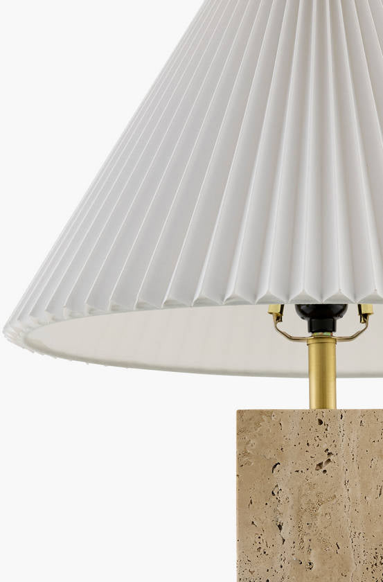Autumn Laurel Traditional White/Beige Table Lamp - Galey Alix x Livabliss