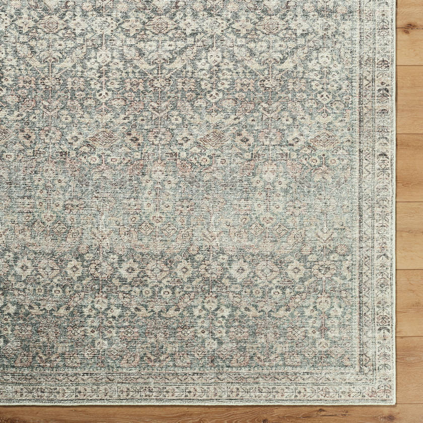Collins Avenue Traditional Rust/Brown Area Rug - Galey Alix Livabliss