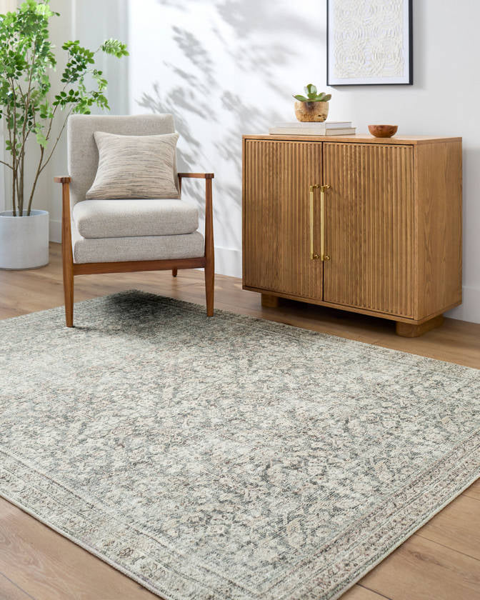 Collins Avenue Traditional Rust/Brown Area Rug - Galey Alix Livabliss