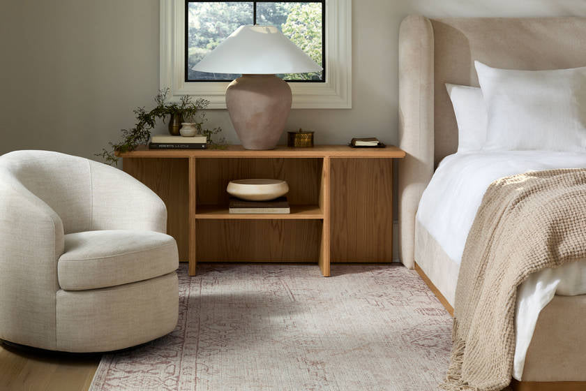 Collins Avenue Traditional Ivory/Brown Area Rug - Galey Alix Livabliss