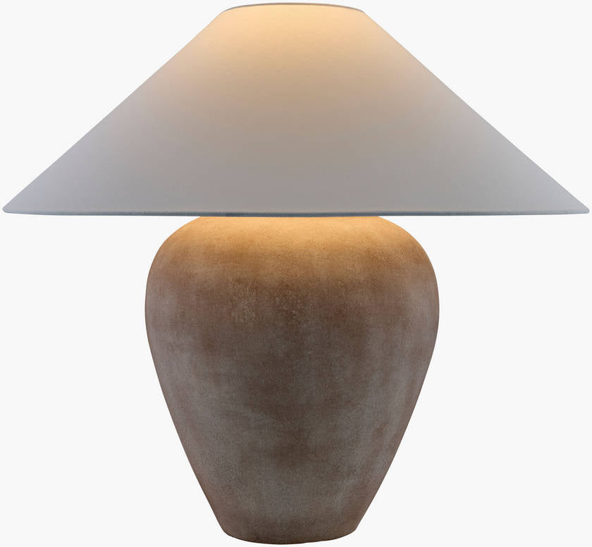 Camden Ford Traditional Brown Table Lamp - Galey Alix x Livabliss