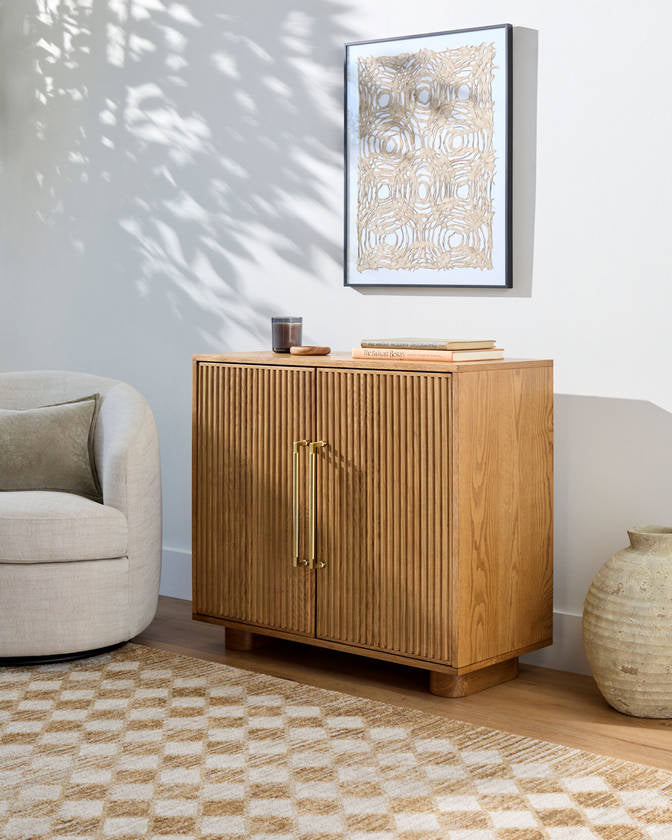 Charlye Brown Cabinet - Galey Alix x Livabliss