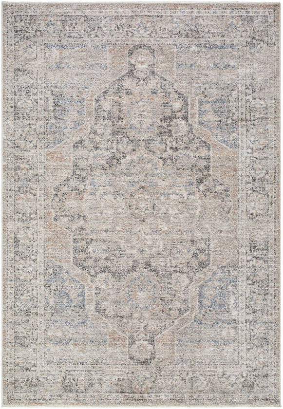 Maria Elena Traditional Dark Brown Area Rug - Galey Alix Livabliss