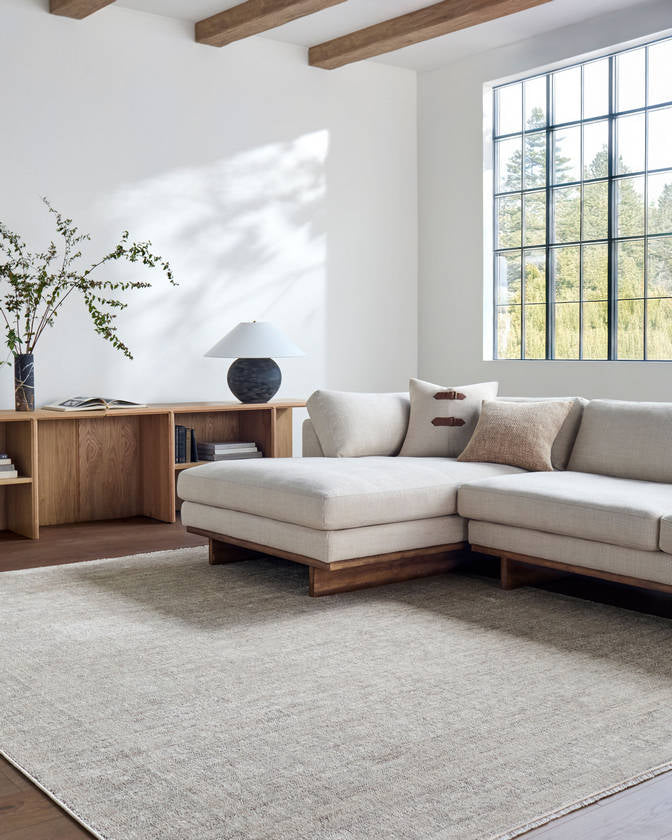 Maria Elena Traditional Ivory/Medium Brown Area Rug - Galey Alix Livabliss