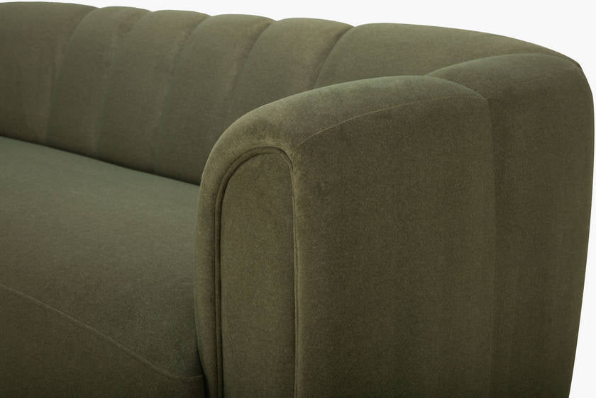 Dale Olive Sofa - Galey Alix x Livabliss