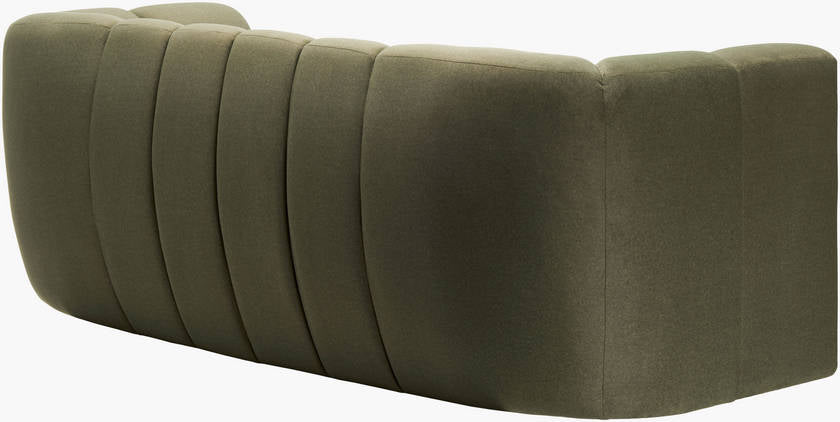 Dale Olive Sofa - Galey Alix x Livabliss