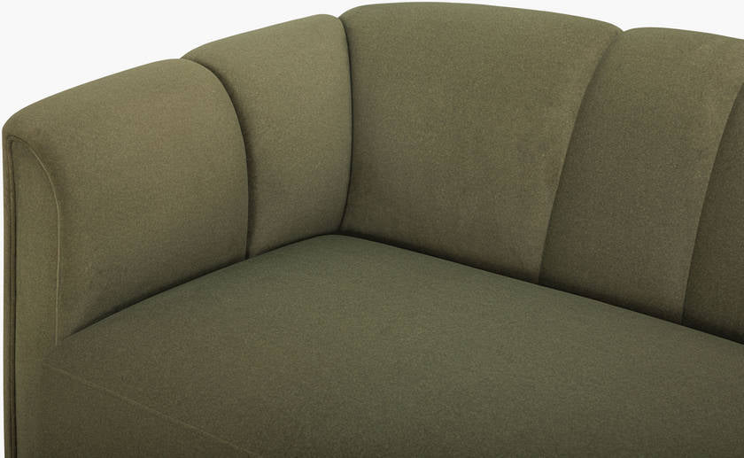 Dale Olive Sofa - Galey Alix x Livabliss