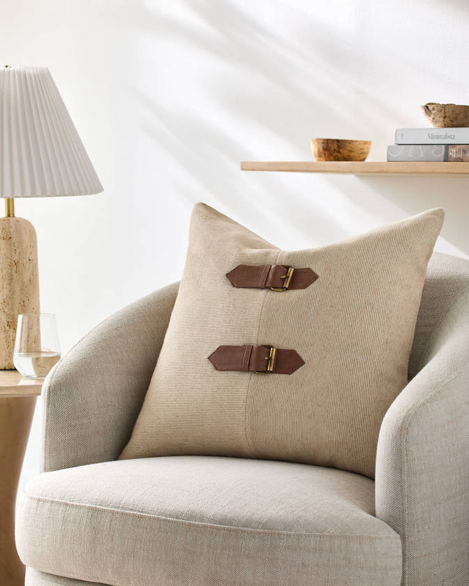 Havre Ivory Pillow Cover - Galey Alix x Livabliss