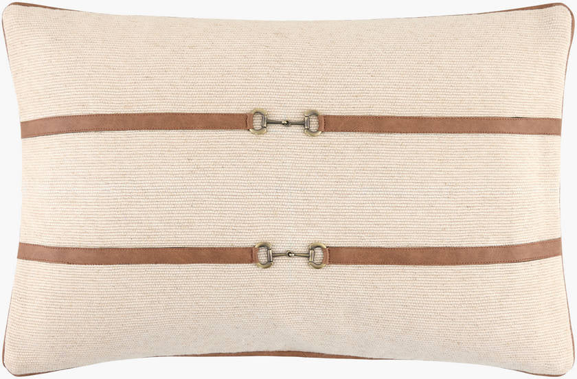 Havre Ivory/Taupe Pillow Cover - Galey Alix x Livabliss