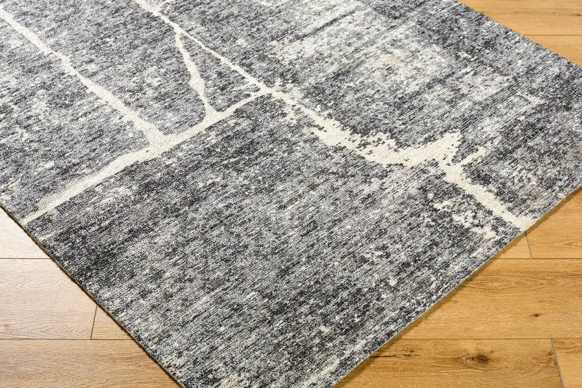 Janek Modern Ash Gray Area Rug - Galey Alix Livabliss