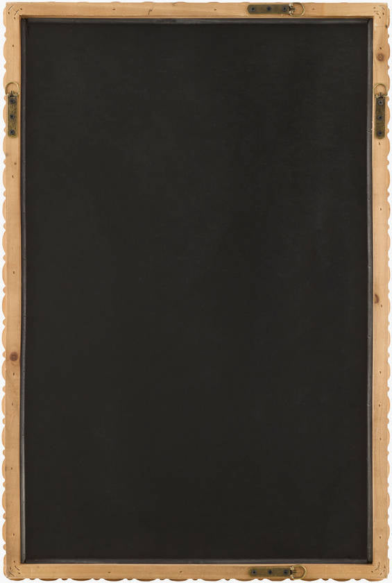 Karling Blair Traditional Brown Wall Mirror - Galey Alix x Livabliss