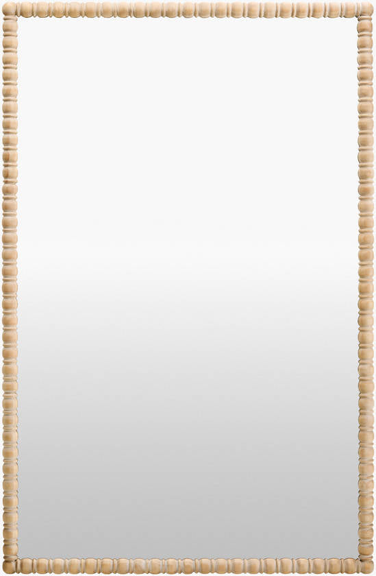 Karling Blair Traditional Brown Wall Mirror - Galey Alix x Livabliss