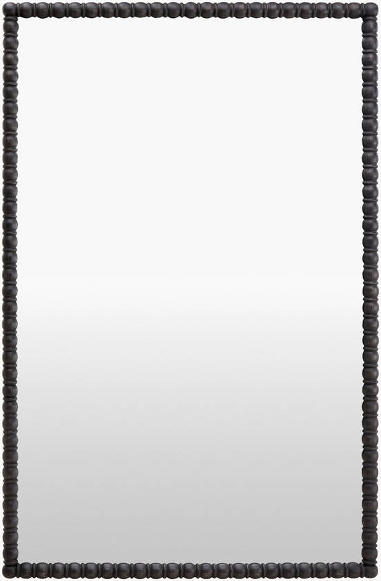 Karling Blair Traditional Black Wall Mirror - Galey Alix x Livabliss