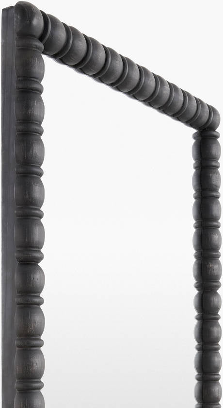 Karling Blair Traditional Black Wall Mirror - Galey Alix x Livabliss