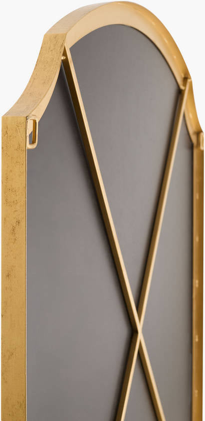Landon Traditional Gold Wall Mirror - Galey Alix x Livabliss