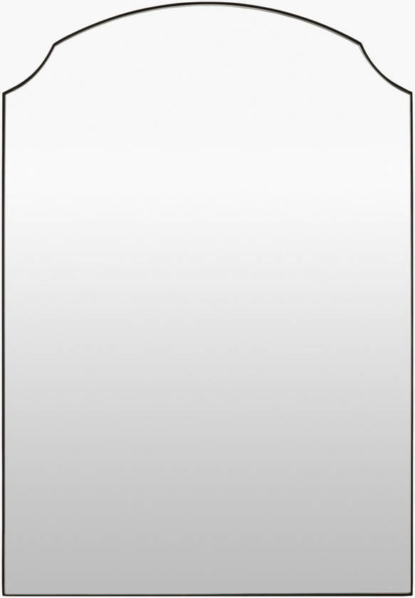 Landon Traditional Black Wall Mirror - Galey Alix x Livabliss