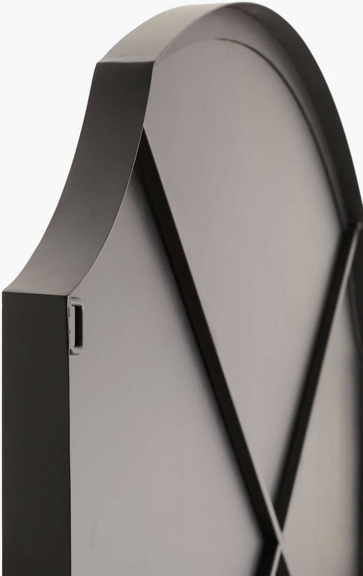 Landon Traditional Black Wall Mirror - Galey Alix x Livabliss