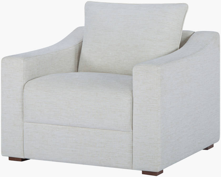Sutterlin Ivory Accent Chair - Galey Alix x Livabliss