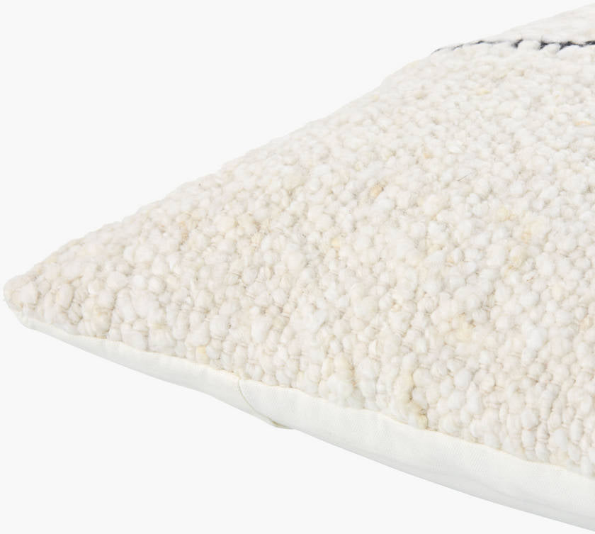 LaRocco Ivory Pillow Cover - Galey Alix x Livabliss