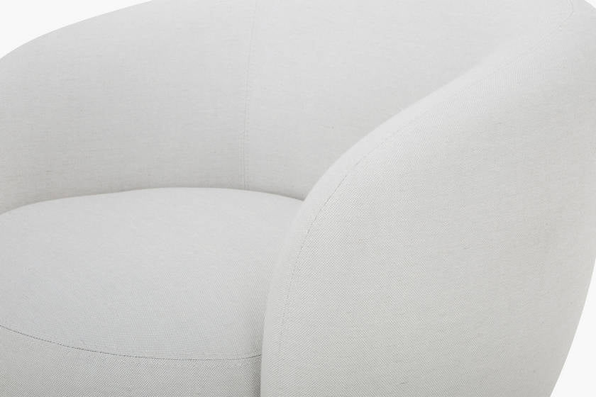 Finlayson Ivory/Beige Accent Chair - Galey Alix x Livabliss