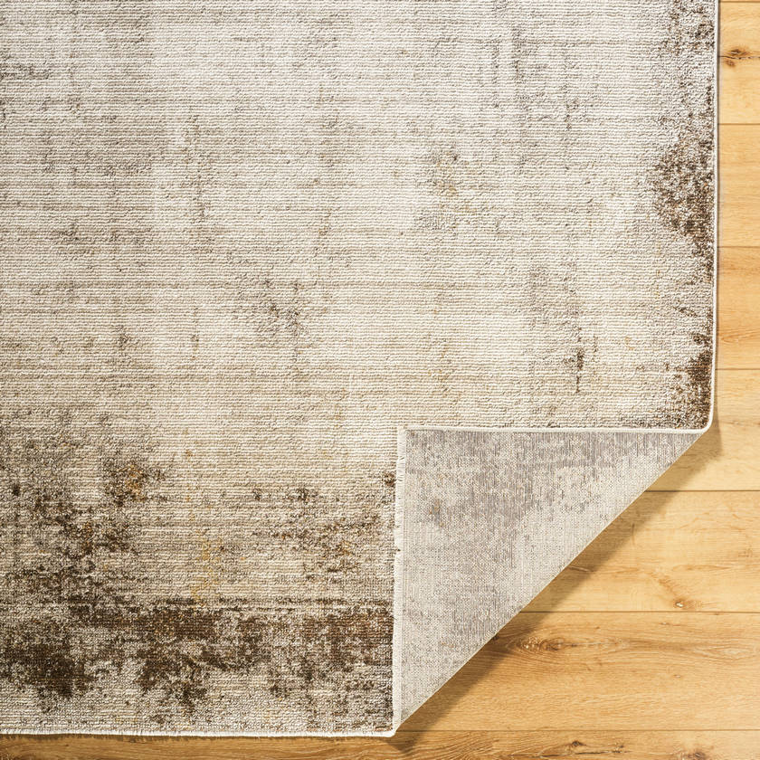 Myrtle Avenue Modern Cream/Dark Brown Area Rug - Galey Alix Livabliss
