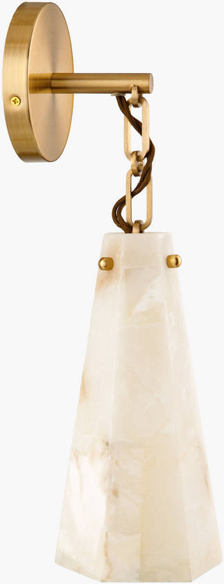Sloane Traditional White/Beige Wall Sconces - Galey Alix x Livabliss
