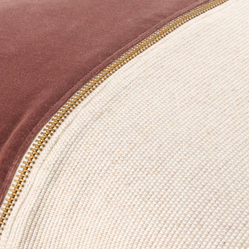 San Marco Chestnut/Cream Pillow Cover - Galey Alix x Livabliss