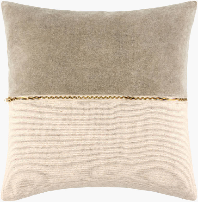 San Marco Taupe/Cream Pillow Cover - Galey Alix x Livabliss