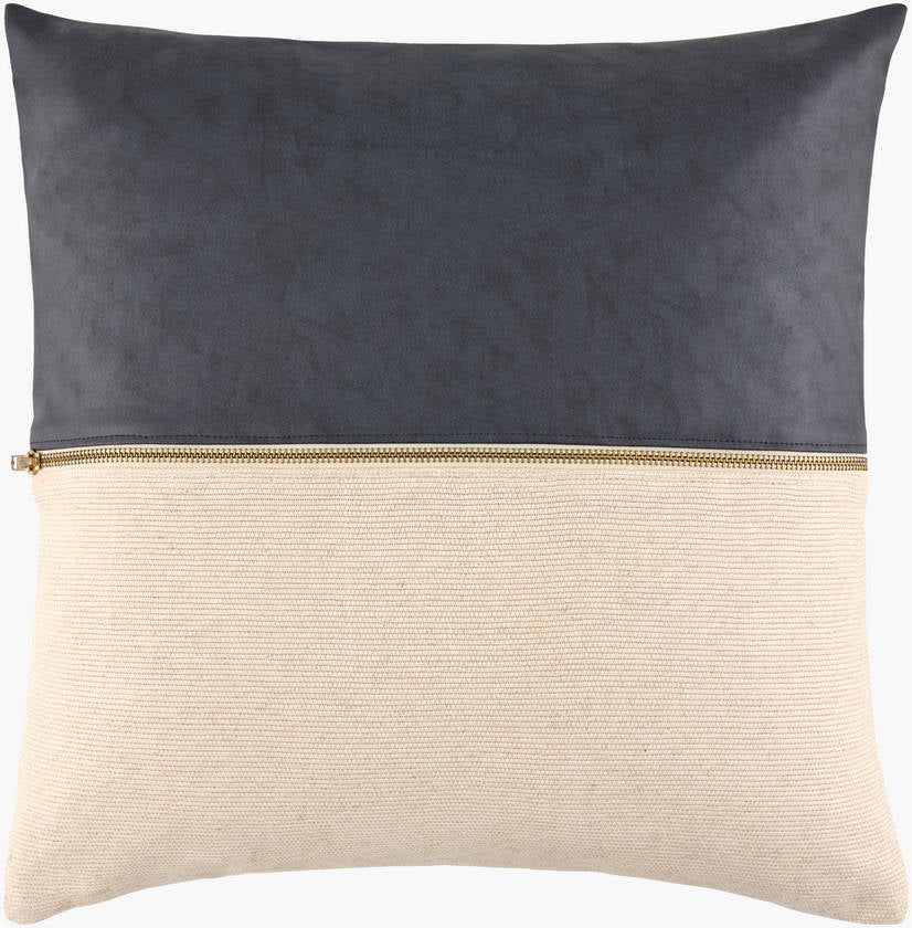 San Marco Charcoal Pillow Cover - Galey Alix x Livabliss