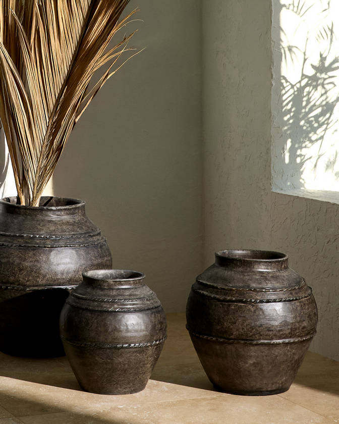 Stevi Gray Vase - Galey Alix x Livabliss