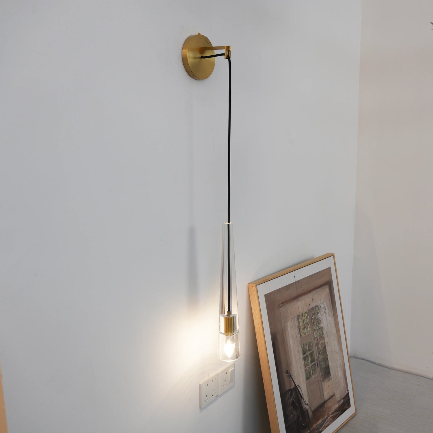 ABNER Crystal Small Wall Lamp
